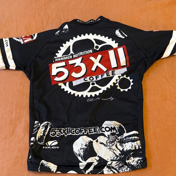 Voler Hammer Nutrition Coffee Cycling Jersey - Large - Picture 3 of 3